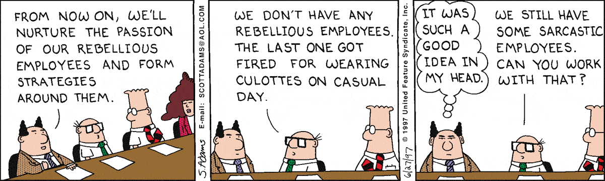 Dilbert Cartoon